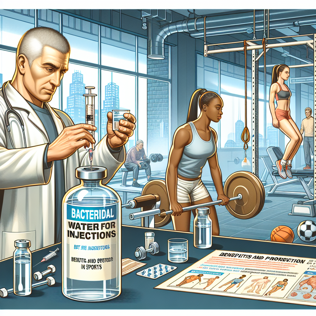 Acqua battericida per iniezioni: benefici e precauzioni nell'ambito sportivo
