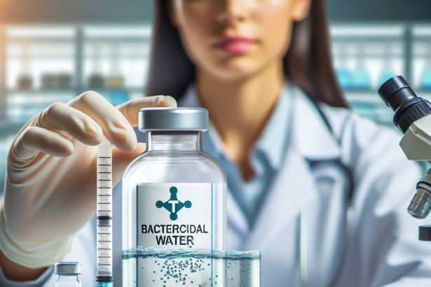 Acqua battericida per iniezioni: un'innovazione nella farmacologia sportiva