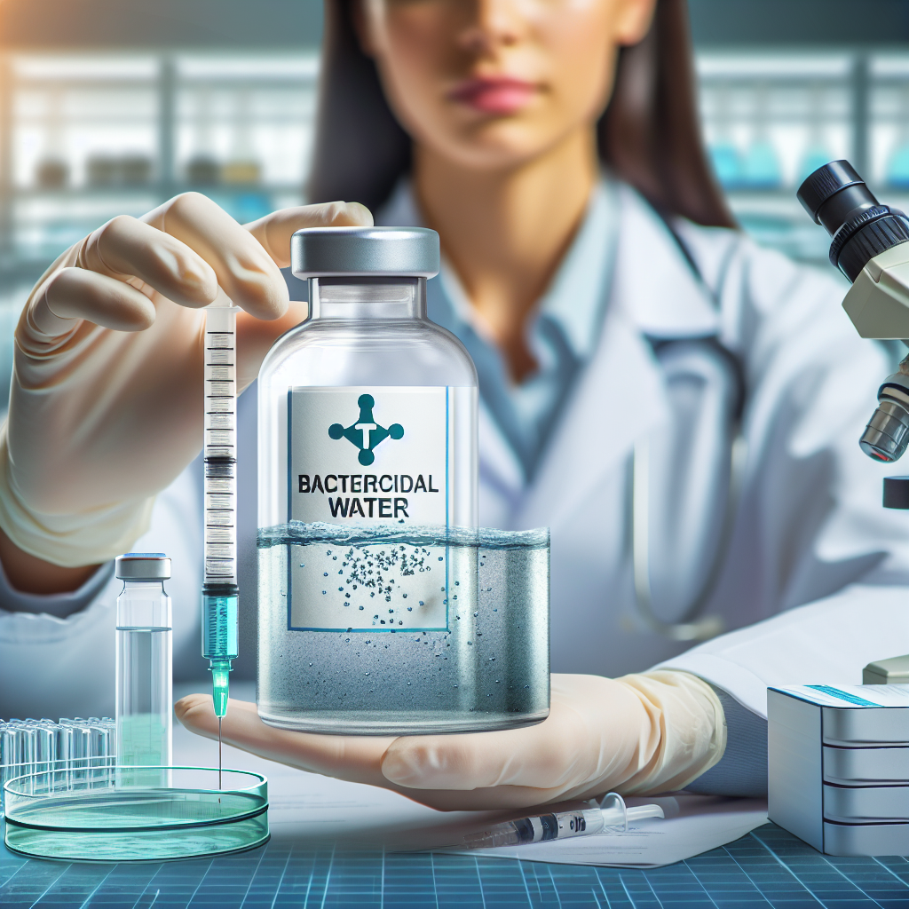 Acqua battericida per iniezioni: un'innovazione nella farmacologia sportiva