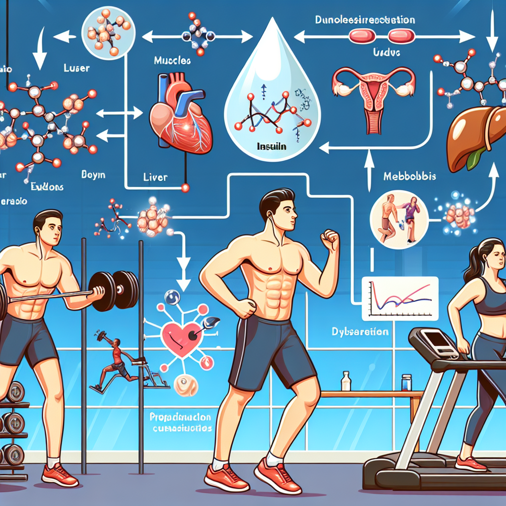 Gli effetti dell'insulina sul metabolismo durante l'attività fisica