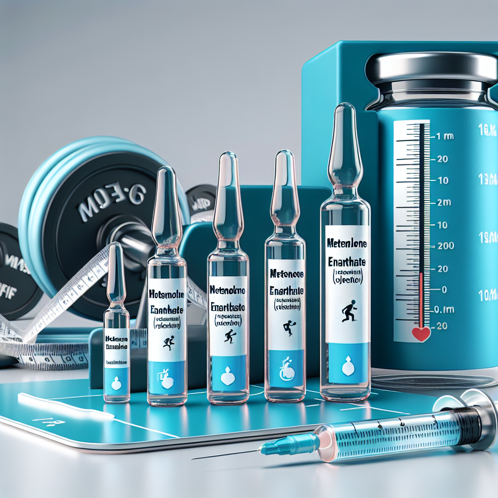 Metenolone enantato iniettabile: dosaggio ottimale per atleti professionisti