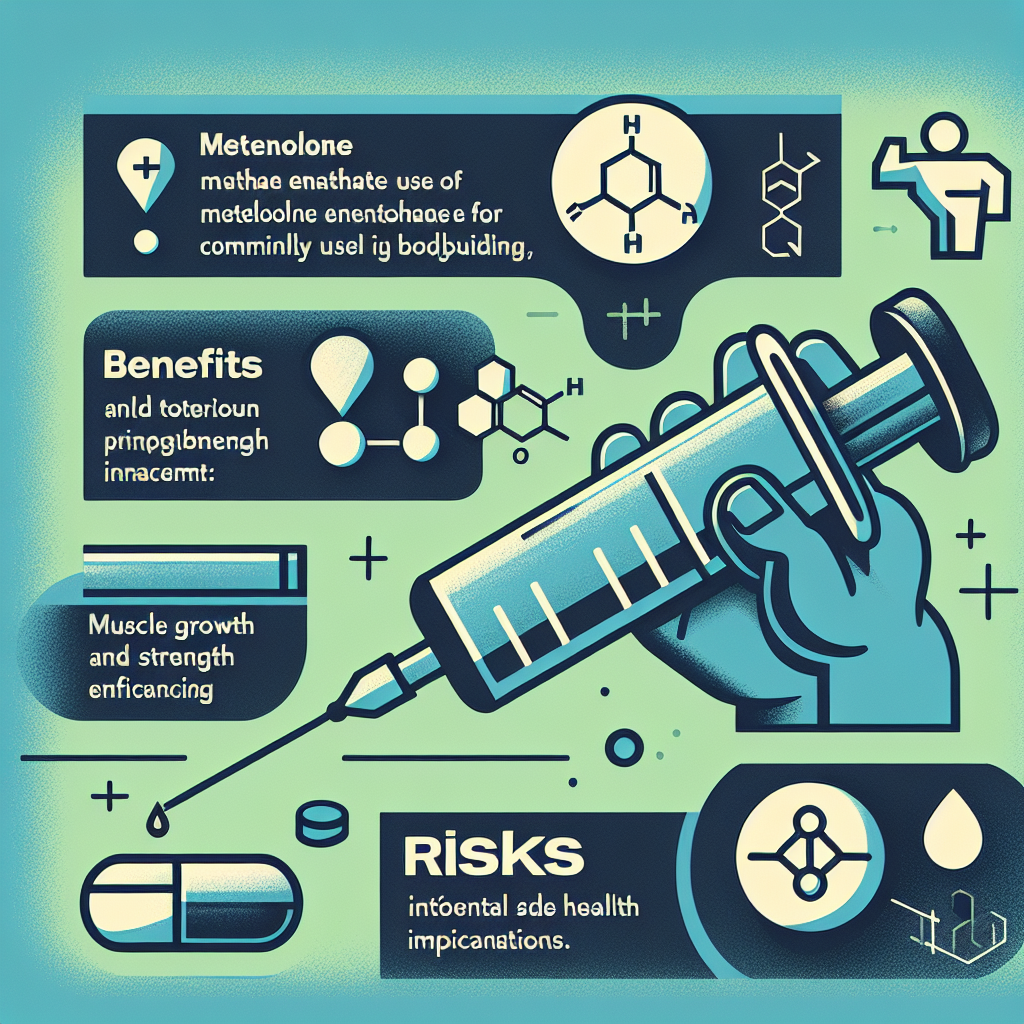 Metenolone enantato iniettabile nel bodybuilding: benefici e rischi