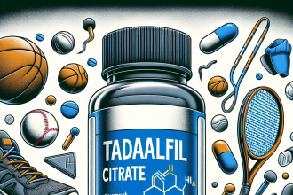 Tadalafil Citrate nell'ambito della farmacologia sportiva