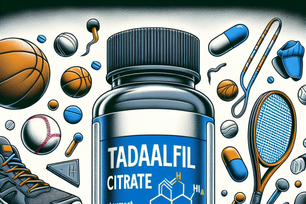 Tadalafil Citrate nell'ambito della farmacologia sportiva
