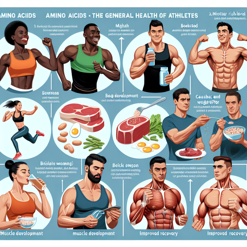 I benefici degli aminoacidi per la salute generale degli sportivi