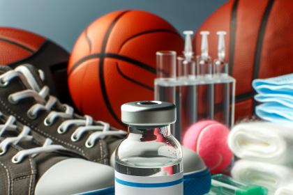 L'acqua battericida per iniezioni come soluzione per prevenire infezioni da lesioni sportive